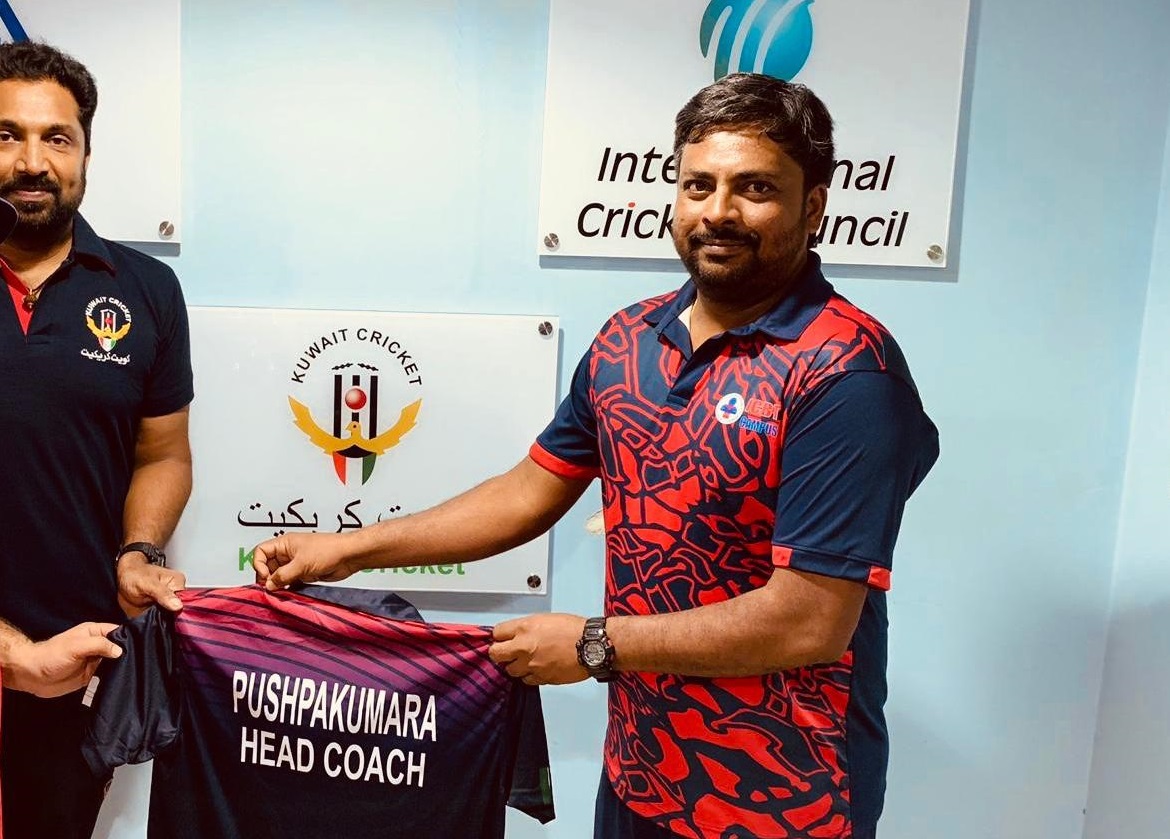 Kuwait Cricket appoints Mr Muthumudalige PushpaKumara  as a full time national coach / development manager of Kuwait Cricket. 